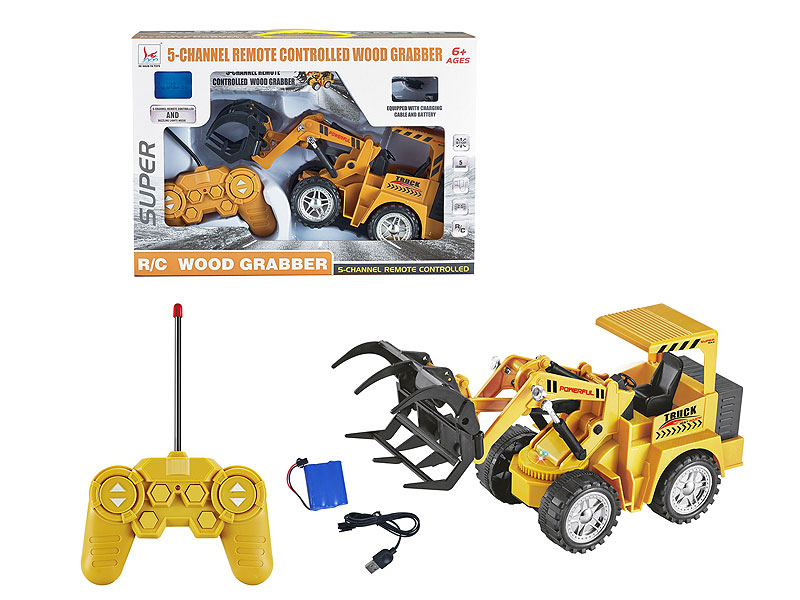 R/C Stunt Construction Truck 5Ways W/L_Charge toys