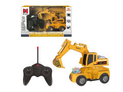 R/C Construction Truck 5Ways W/L_Charge toys