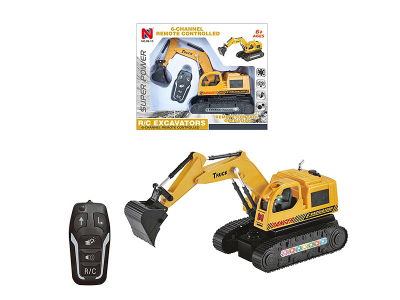 2.4G R/C Construction Truck 5Ways W/M_Charge toys