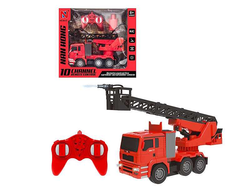 2.4G R/C Fire Engine 10Ways W/Charge toys