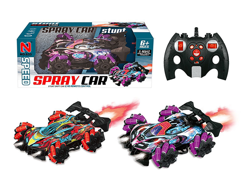 2.4G R/C Stunt Car W/L_Charge toys