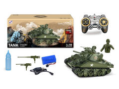 2.4G 1:18 R/C Tank W/Charger toys