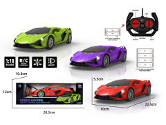 1:18 R/C Car 4Ways W/L(3C) toys