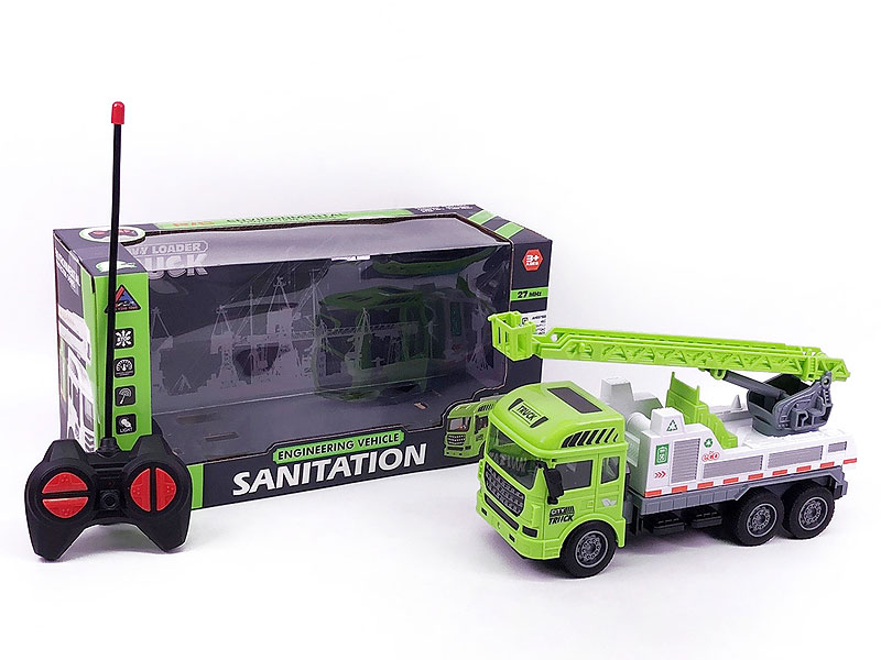 1:24 R/C Sanitation Car 4Ways(2C) toys