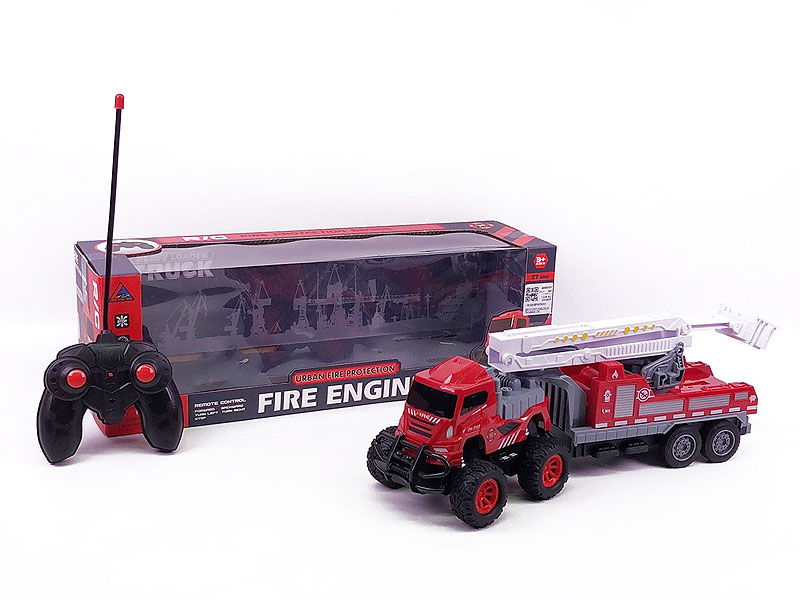 1:18 R/C Fire Engine 4Ways toys