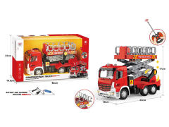 R/C Fire Engine 4Ways W/L_Charge toys