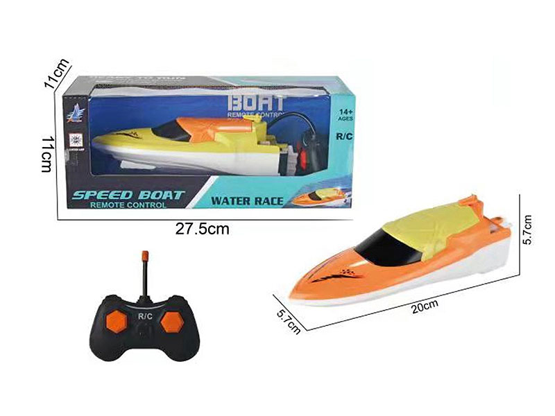 2Channels R/C Speed Boat toys