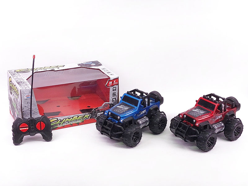 1:14 R/C Cross-country Jeep 4Ways W/L(2C) toys