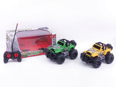 1:14 R/C Cross-country Jeep 4Ways W/L(2C) toys