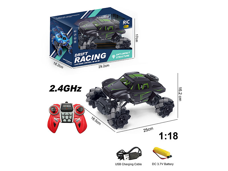 2.4G R/C Car 11Ways W/Charge toys