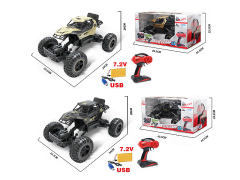 2.4G Die Cast Climbing Car 4Ways R/C W/Charge(2C) toys