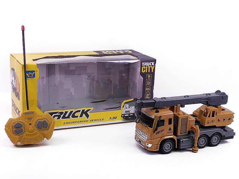 1:30 R/C Construction Truck 4Ways W/L toys