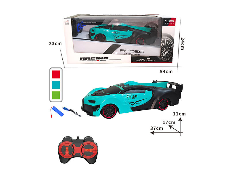 1:10 R/C Car 4Ways W/Charge(3C) toys