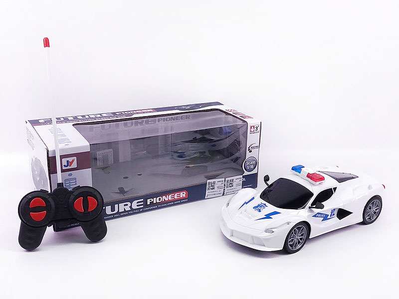 1:16 R/C Police Car W/L toys