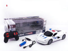 1:16 R/C Police Car W/L_Charge toys