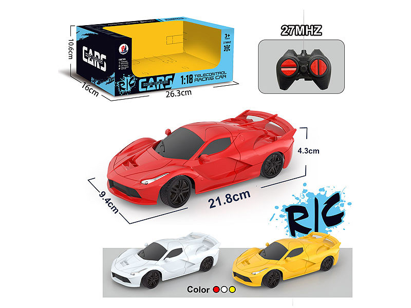 1:18 R/C Car 4Ways(3C) toys