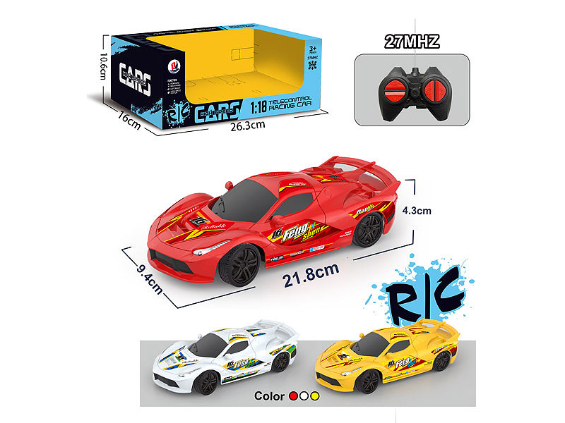 1:18 R/C Car 4Ways(3C) toys