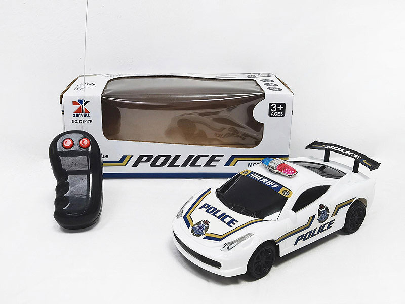 1:24 R/C Police Car 2Ways toys