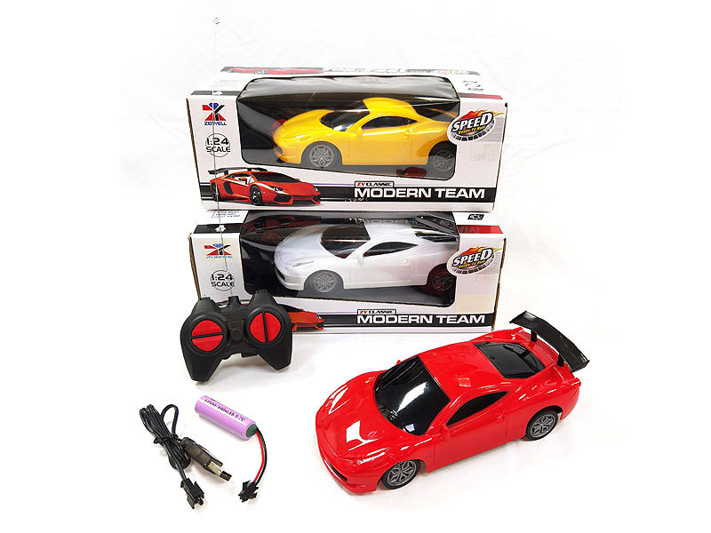 1:24 R/C Car 4Ways W/Charge(3C) toys