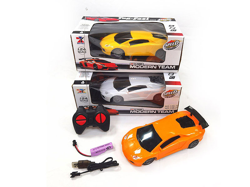 1:24 R/C Car 4Ways W/Charge(3C) toys