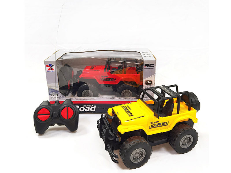 1:24 R/C Cross-country Jeep(2C) toys