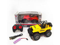 1:24 R/C Cross-country Jeep W/Charge(2C) toys