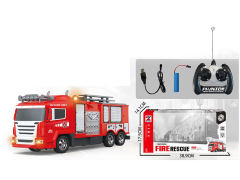 1:18 R/C Fire Engine 4Ways W/Charge toys