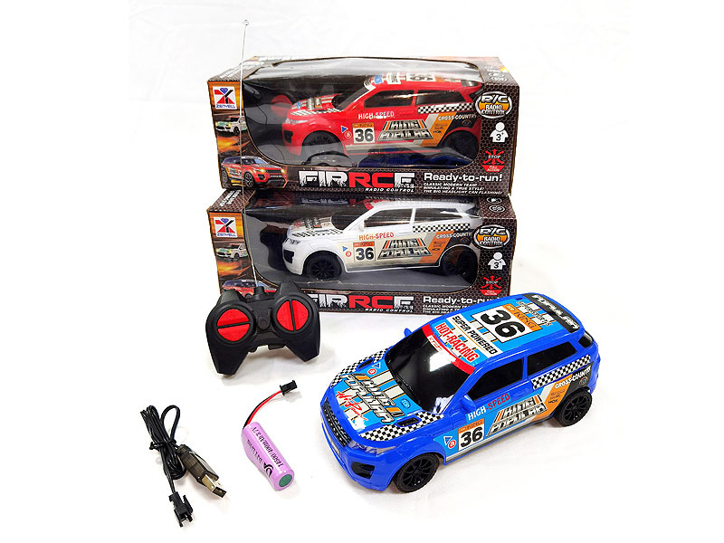 1:24 R/C Car 4Ways W/Charge(3C) toys