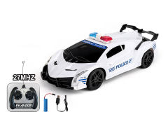 1:16 R/C Police Car 4Ways W/Charger