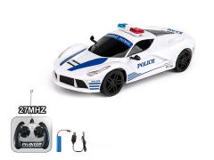 1:16 R/C Police Car 4Ways W/Charger toys