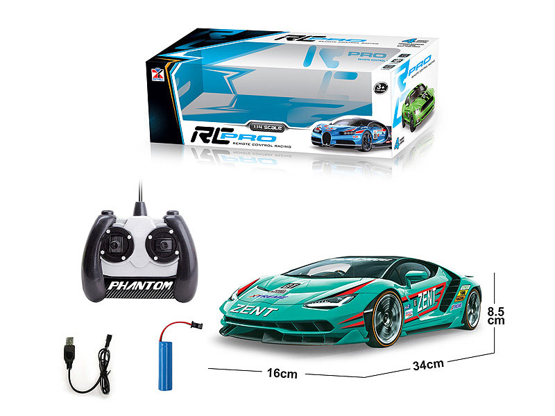 1:14 R/C Car 4Ways W/Charge toys