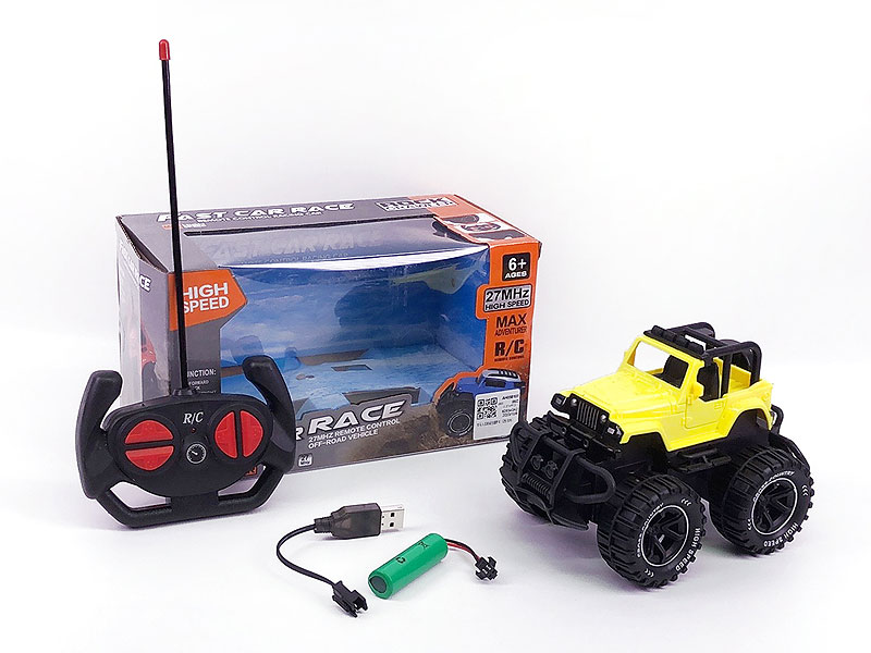 R/C Cross-country Car 4Ways W/Charge(2C) toys