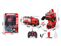 R/C Transforms Fire Engine W/Charge