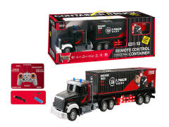 2.4G 1:12 R/C Container Truck 9Ways W/L_M_Charge toys