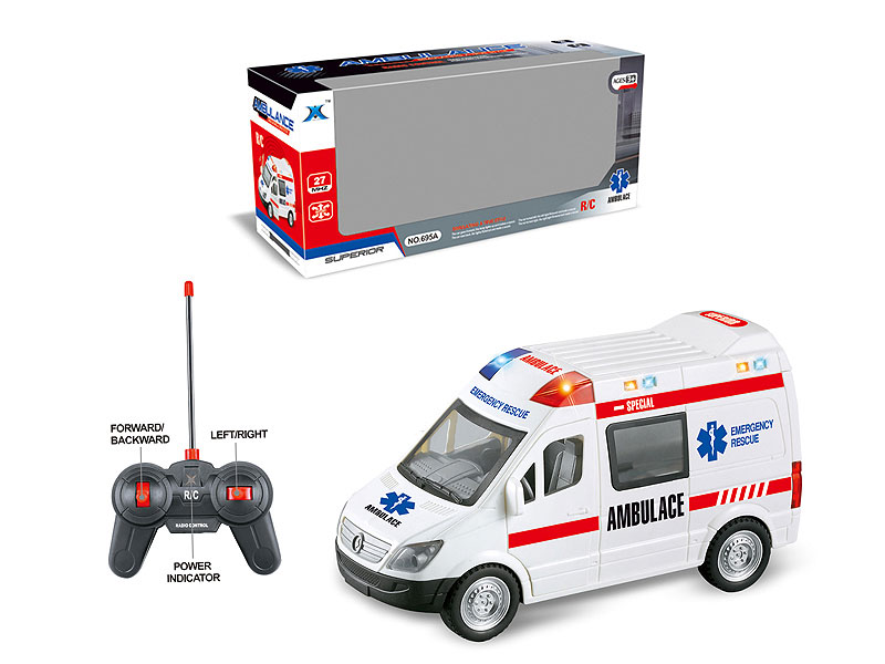 R/C Ambulance 4Ways W/L_S toys