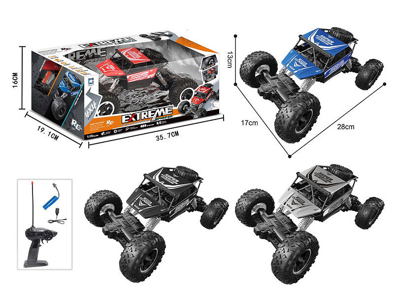 Die Cast Climbing Car R/C W/Charge(4C) toys