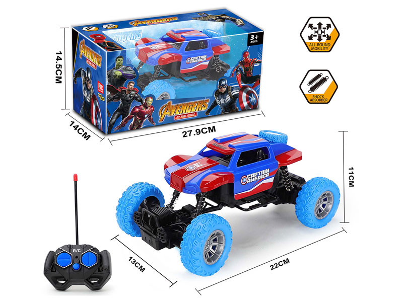 R/C Climbing Car 4Ways W/L toys