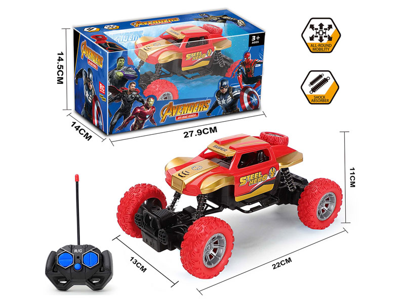 R/C Climbing Car 4Ways W/L toys