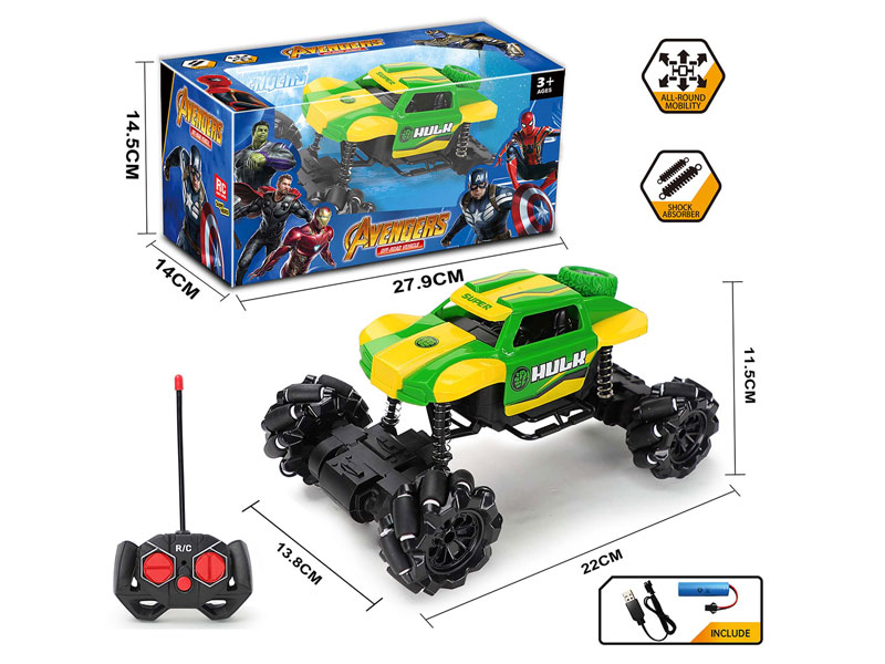 R/C Climbing Car W/L_Charge toys