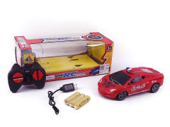 1:20 R/C Police Car 4Ways W/Charger(3C)