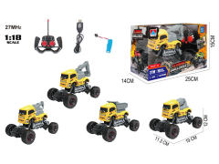 1:18 R/C Climbing Construction Truck 4Ways W/L_Charge(4S) toys