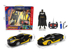 1:18 R/C Car W/Charge & Bat Man(2S) toys