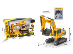 Die Cast Construction Truck 6Ways R/C W/L_M_Charge