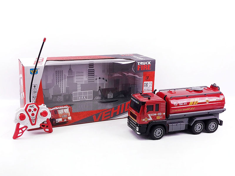 1:22 R/C Fire Engine 4Ways W/L toys