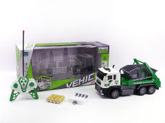 1:22 R/C Sanitation Truck W/L_Charge