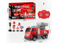 1:16 R/C Fire Engine 4Ways W/L