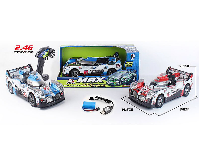 2.4G 1:12 R/C Car W/L_Charge toys