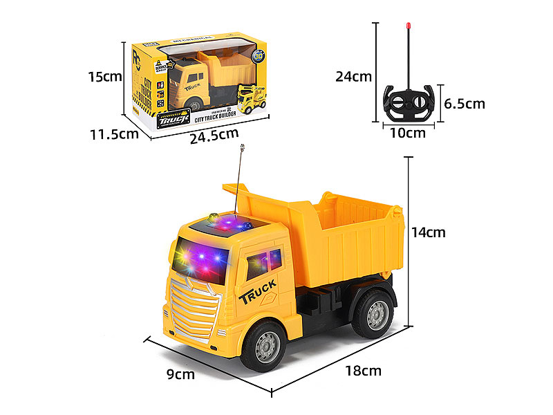 R/C Construction Truck 4Ways W/L toys