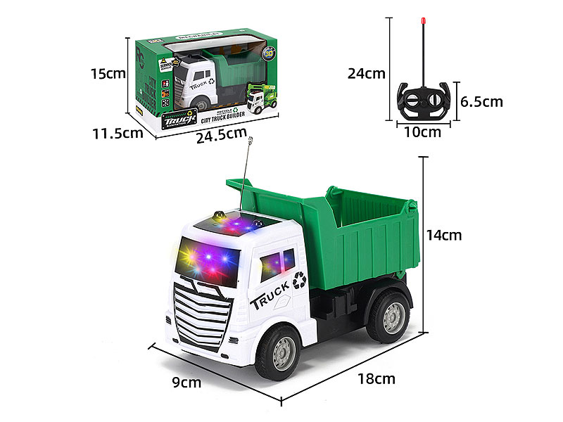 R/C Construction Truck 4Ways W/L toys