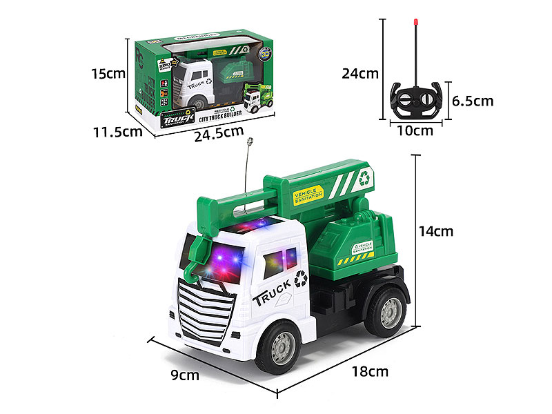 R/C Construction Truck 4Ways W/L toys